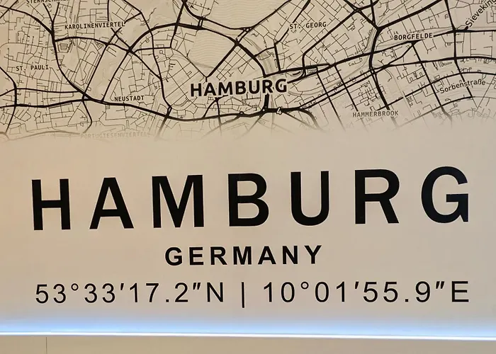 Apartament Modern Heritage Private - Eichenblick Balkon Hamburg