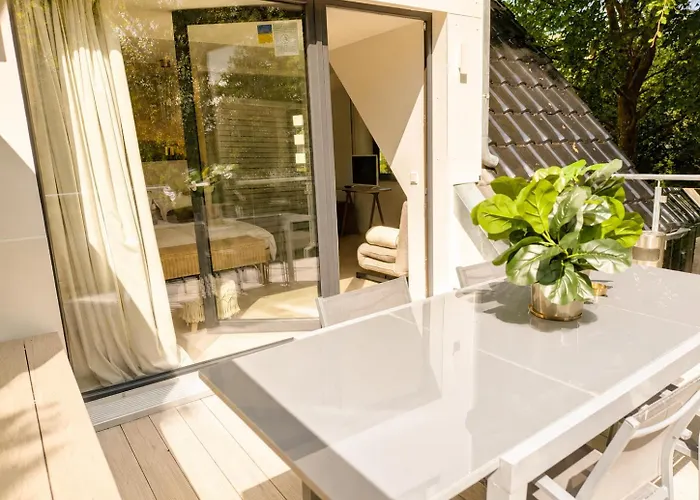 Modern Heritage Private - Eichenblick Balkon Apartament Hamburg